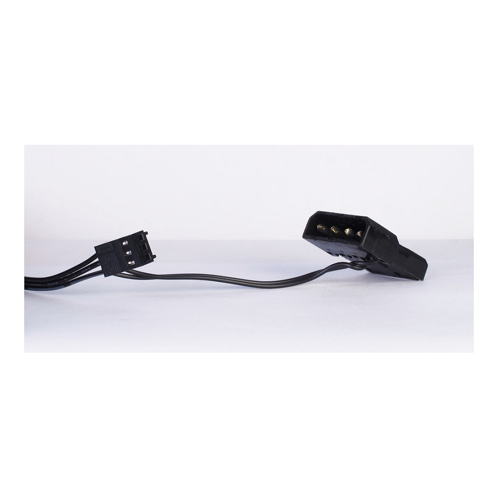 Ftohës për Kasë Inter-Tech Argus L-12025 GR / 120mm / 25mm / 1200 RPM / 33 LED / 3-Pin / Molex 4-Pin – Gjelbër - 6