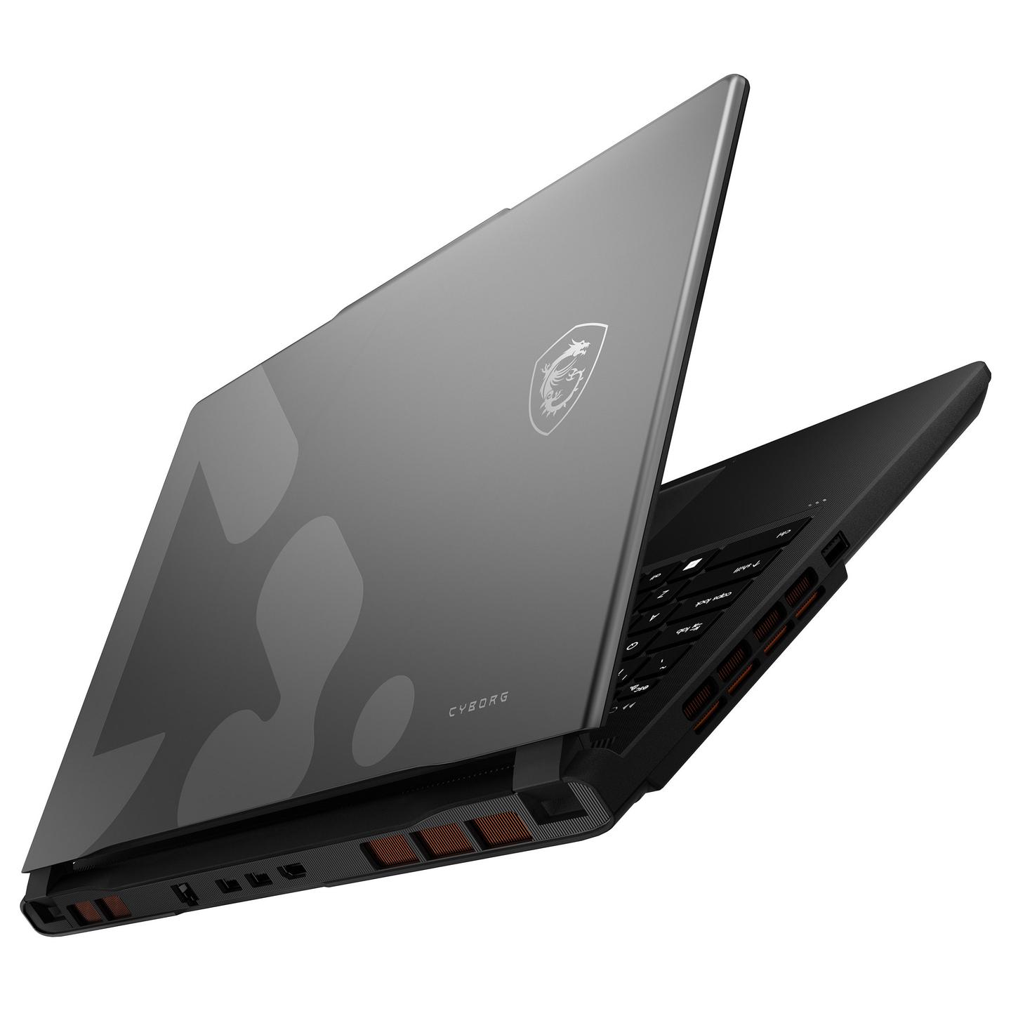Laptop Gaming MSI Cyborg 15 Max C2WG-676FRY, Core 7 240H, 16GB DDR5, 512GB, 15.6" FHD IPS 144Hz, RTX 5070 8GB - Hiri/Zezë - 10