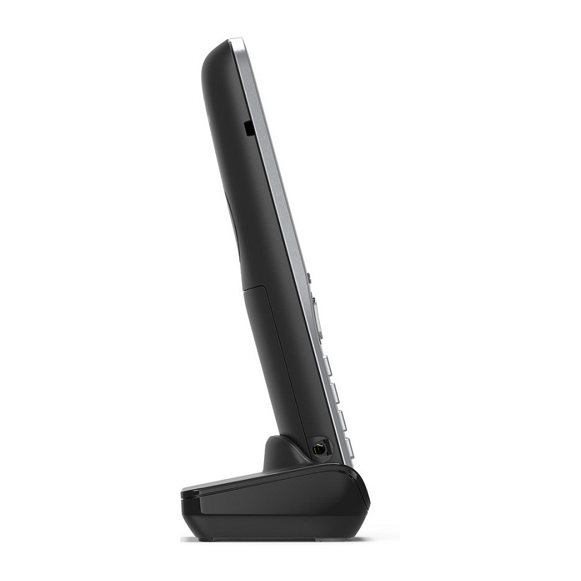 Telefon i thjeshtë Gigaset COMFORT 500A Trio / 2.2" / DECT & Hands-Free / 3 Aparatë - Zezë/Argjendtë - 16