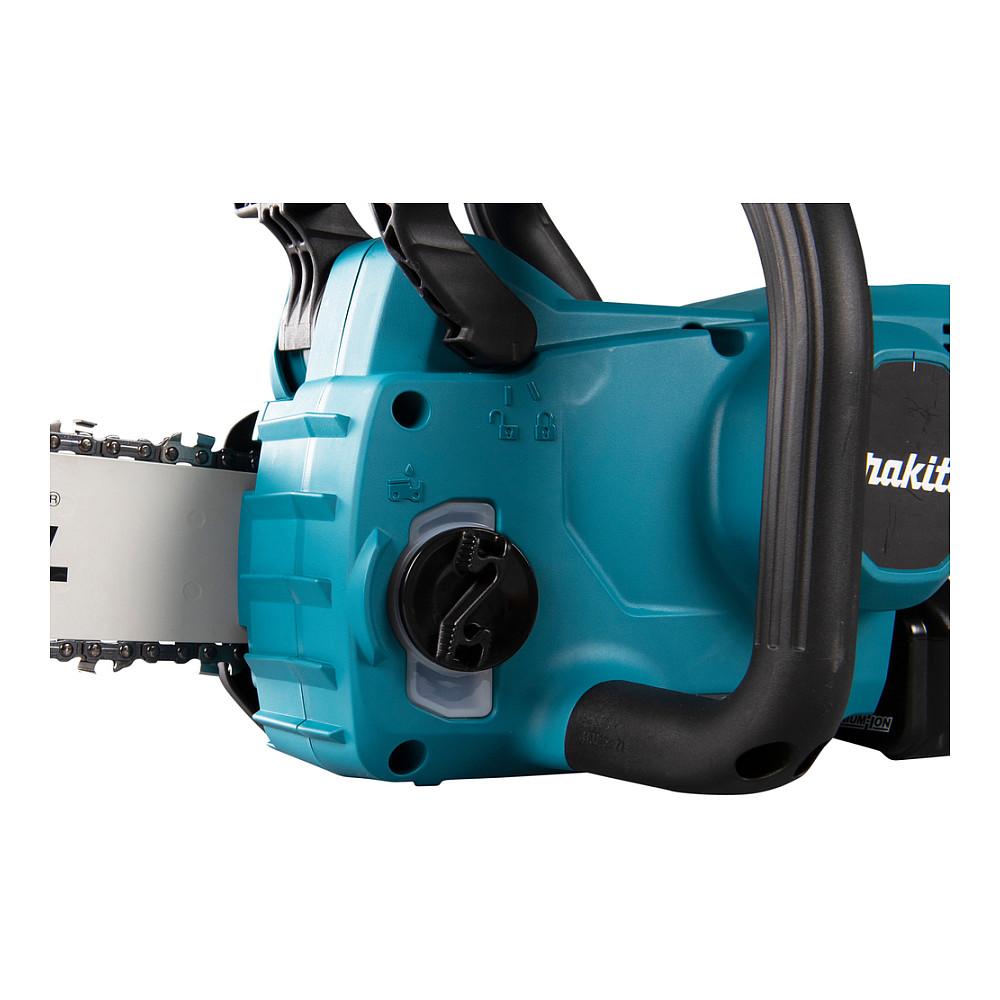 Sharrë me Zinxhir me Bateri Makita DUC307ZX2, 18V, Brushless, Shpatë 300mm, 7.7m/s - Blu - 11
