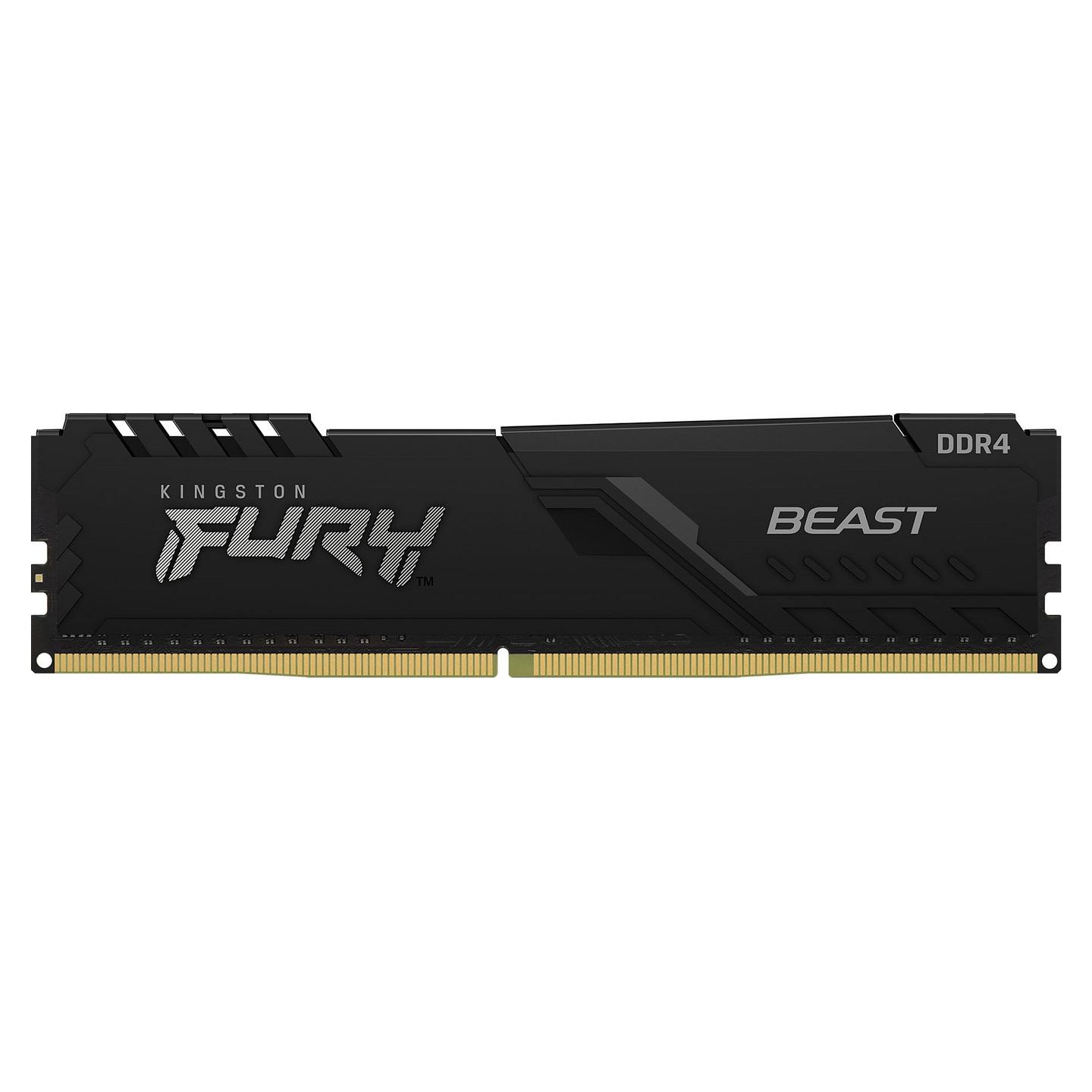 RAM Memorie DDR4 Kingston FURY Beast / 64GB (4x16GB) / DIMM / 3600MHz / CL18 / 288-pin - Zezë - 3