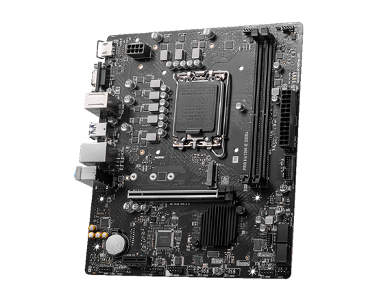 Pllakë Amë MSI PRO H610M-E DDR4 / LGA1700 / H610 / DDR4 / mATX / HDMI / VGA / Gigabit LAN - 3