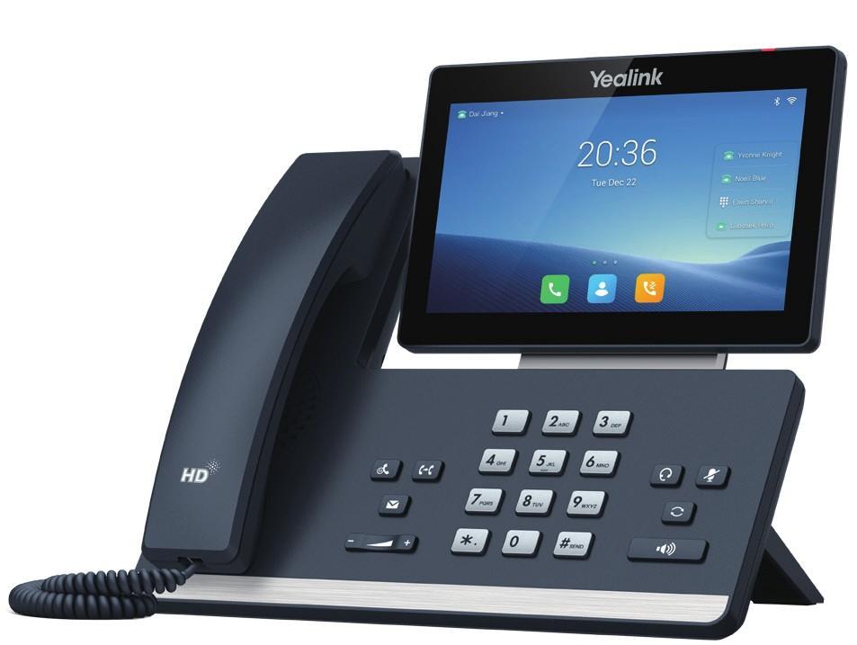 Telefon VoIP Yealink SIP-T58W / 7" / Wi-Fi & Bluetooth – Hiri - 2