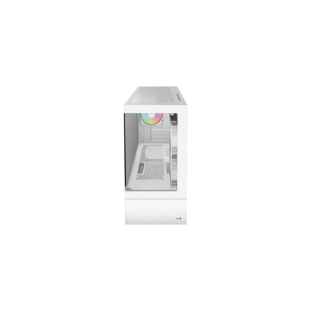 Kasë PC Aerocool Viewport Mini / Mini Tower / Micro ATX / 7x Fan Support / Tempered Glass / 240/280mm Radiator / ARGB - Bardhë - 2