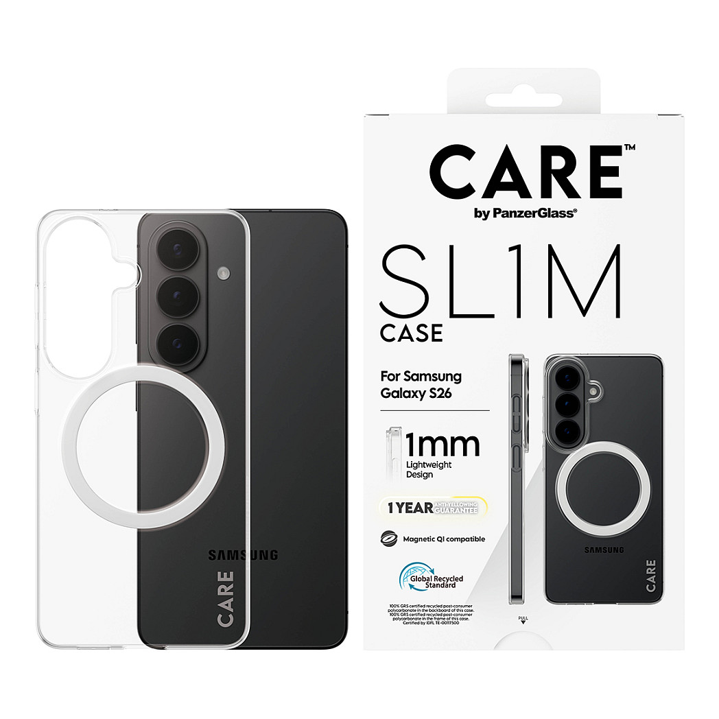 Aksesorë për telefon PanzerGlass CARE / SL1M Case / Samsung Galaxy S26 - Transparente - 2