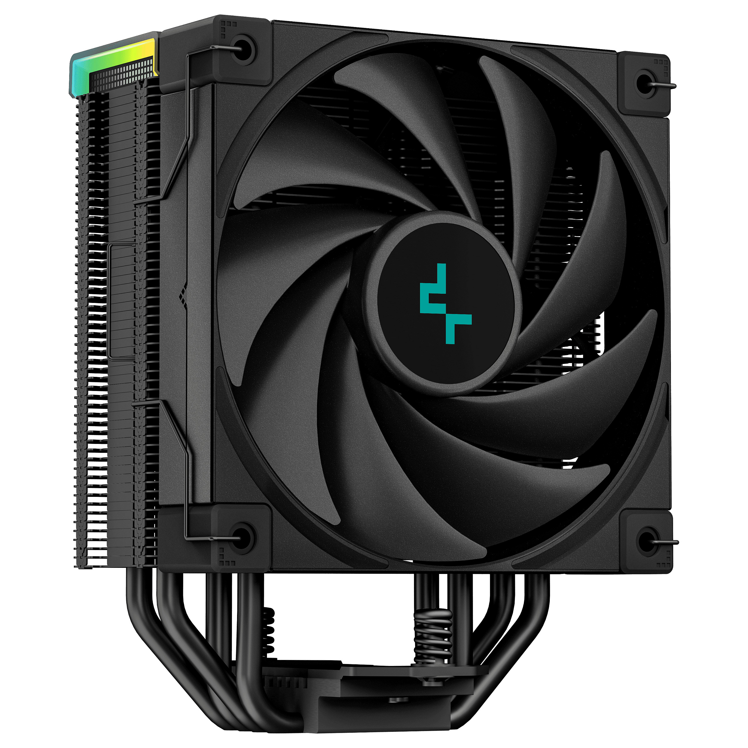 Ftohës për procesor DeepCool AK400 Digital / 120mm / ARGB / LCD - Zezë