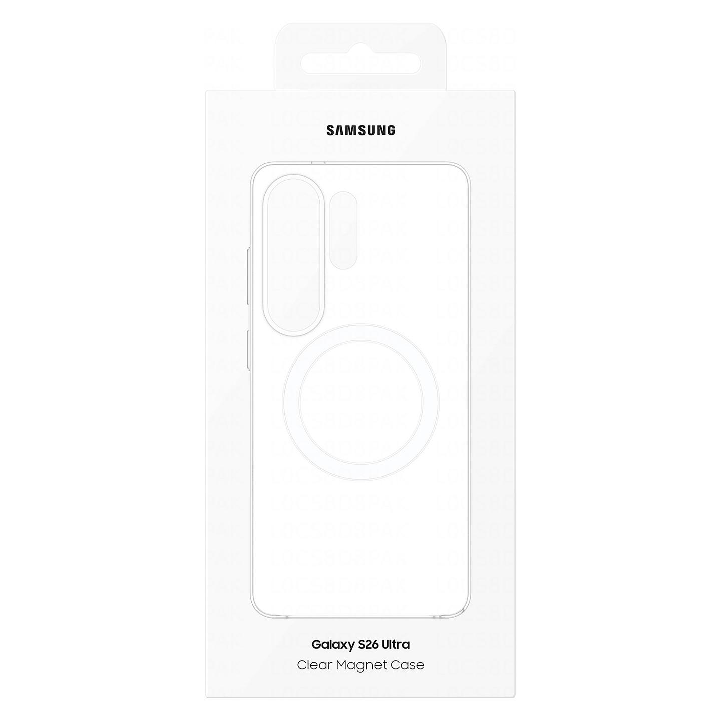 Aksesorë për telefon Samsung Clear Magnet Case / Galaxy S26 Ultra / Magnet i Integruar - Transparent - 5