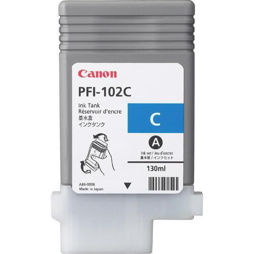 INK Canon PFI-102C / 0896B001 / Standard / 740 faqe – Blu