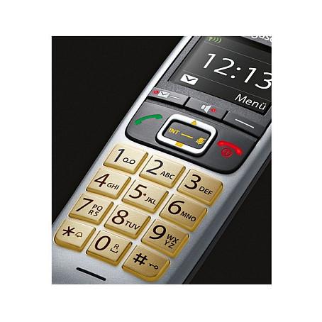 Telefon i Thjeshtë Gigaset E560HX, DECT/GAP, CAT-iq 2.0, Ekran 1.8" TFT me Ngjyra, Hands-Free, 150 Kontakte, 4 Taste të Shpejta - Antracit - 4