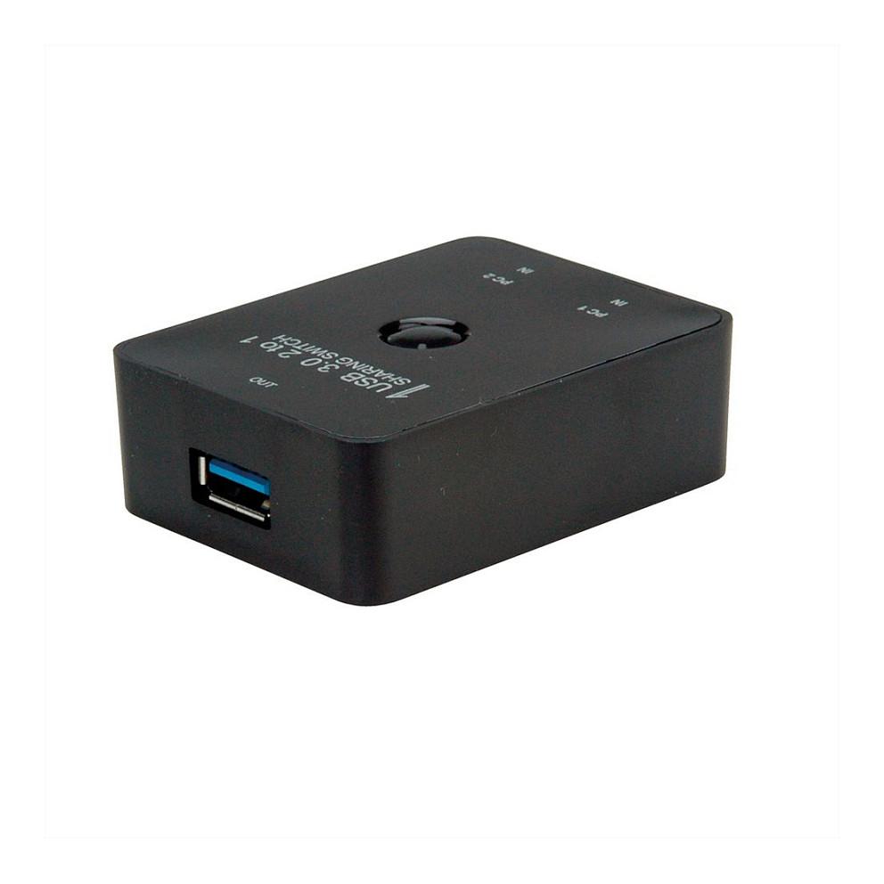 Switch USB VALUE 14.99.2015, USB 3.2 Gen 1, 2 porta, 5 Gbps - Zezë - 4