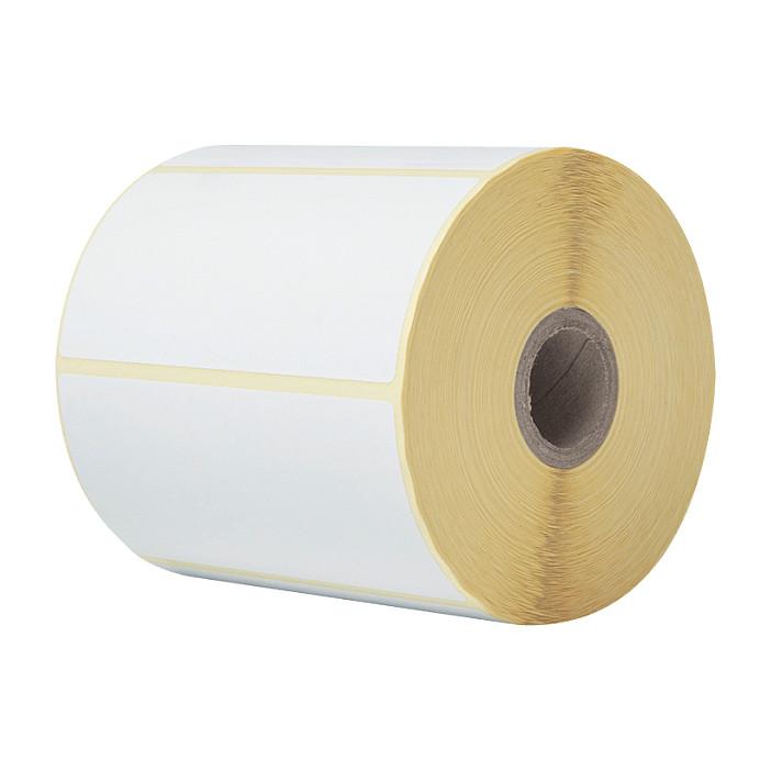 Etiketa për Printer Brother BDE-1J050102-102, 102 × 50 mm, 1.050 etiketa për rrotull, 8 rrotulla – Bardhë - 2