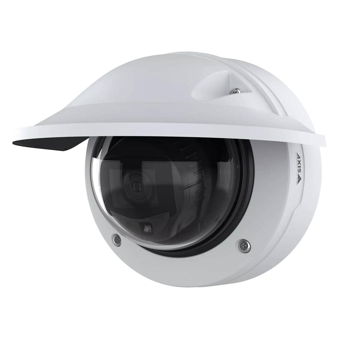 Kamerë Sigurie IP CCTV Axis P3277-LVE, 5MP, 3.0–8.5mm, Lightfinder 2.0, Forensic WDR, IR, PoE - Bardhë