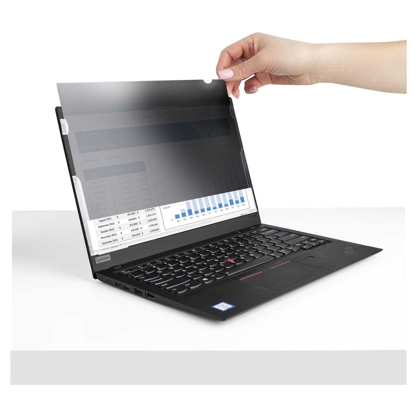Filtër Privatësie StarTech.com 156L-PRIVACY-SCREEN, 15.6", 16:9, Reversibil, ±30°, Anti-Glare - Zezë - 3