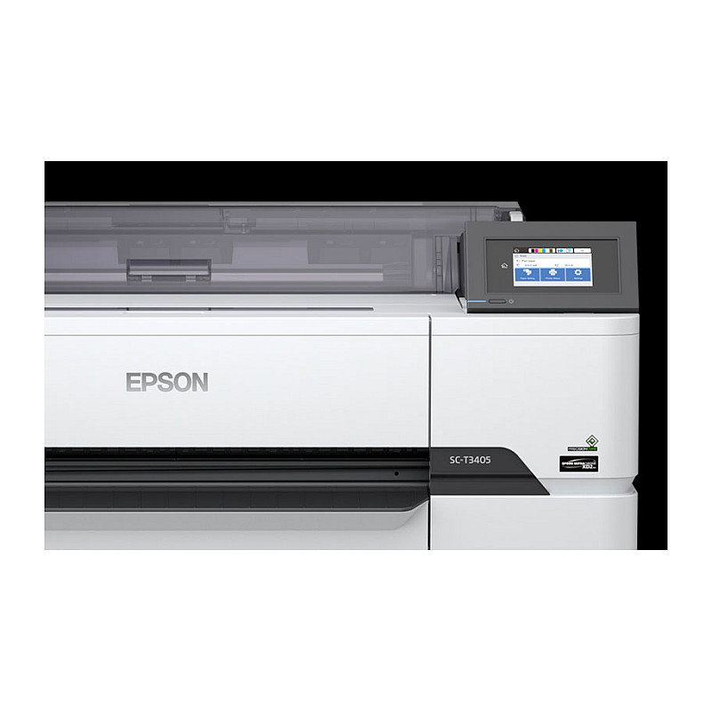 Printer i madh Epson SureColor SC-T3405 / Për Posterë, CAD & Vizatime / Me Ngjyra / 24 Inch / 60 cm / USB + LAN + Wi-Fi - Bardhë - 3
