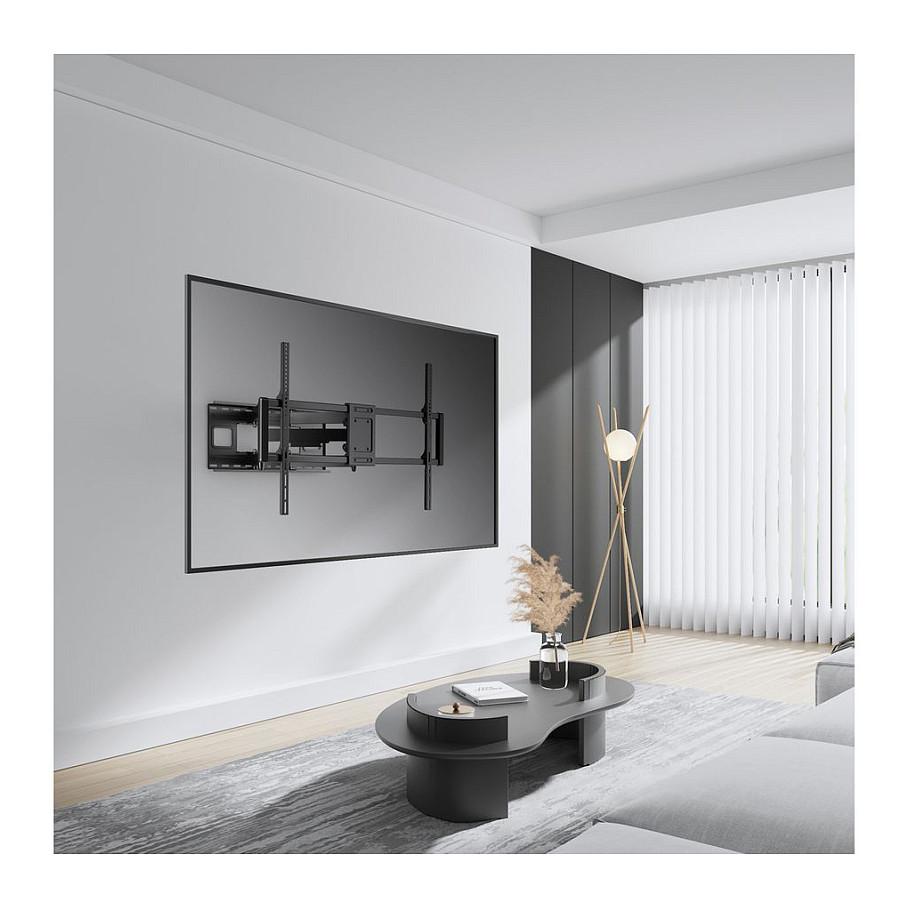 Mbajtëse për TV VALUE 17.99.1227 , 60–120" , deri 120kg , Full-Motion , VESA 200x200–900x600 - Zezë - 12
