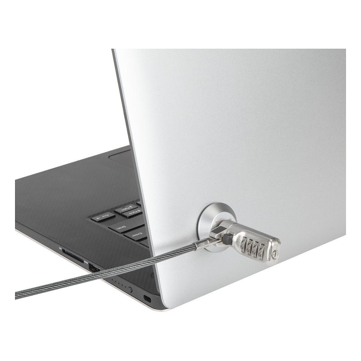 Adapter Sigurie për Laptop Targus ASP001GLX, Kensington T-Bar, Ngjitës 3M - Argjend - 3