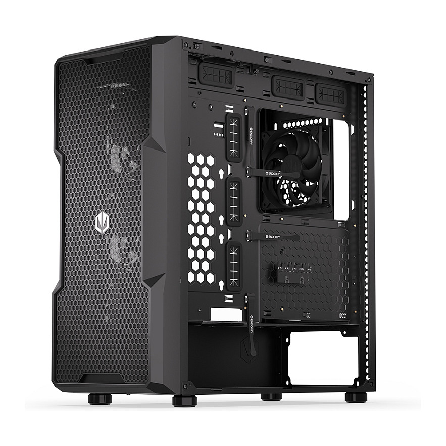 Kasë PC ENDORFY Regnum 400 Air / Mid Tower / ATX / 3x 120mm Front + 1x 120mm Rear Fan / Mesh / 360mm Radiator - Zezë - 17