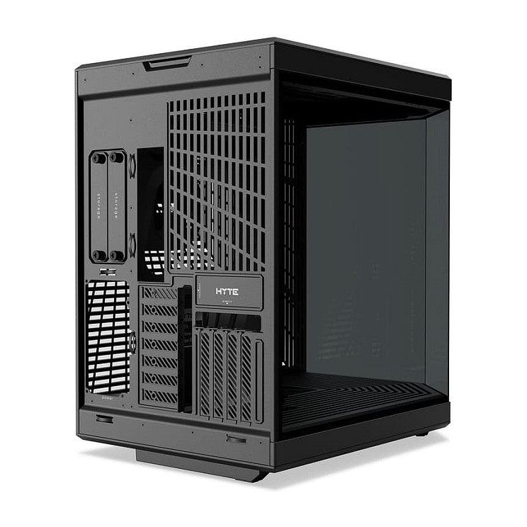Kasë PC HYTE Y70 / Mid Tower / ATX / 3x 120mm + 2x 140mm Fan Support / Tempered Glass / PCIe 4.0 Riser - Zezë - 4