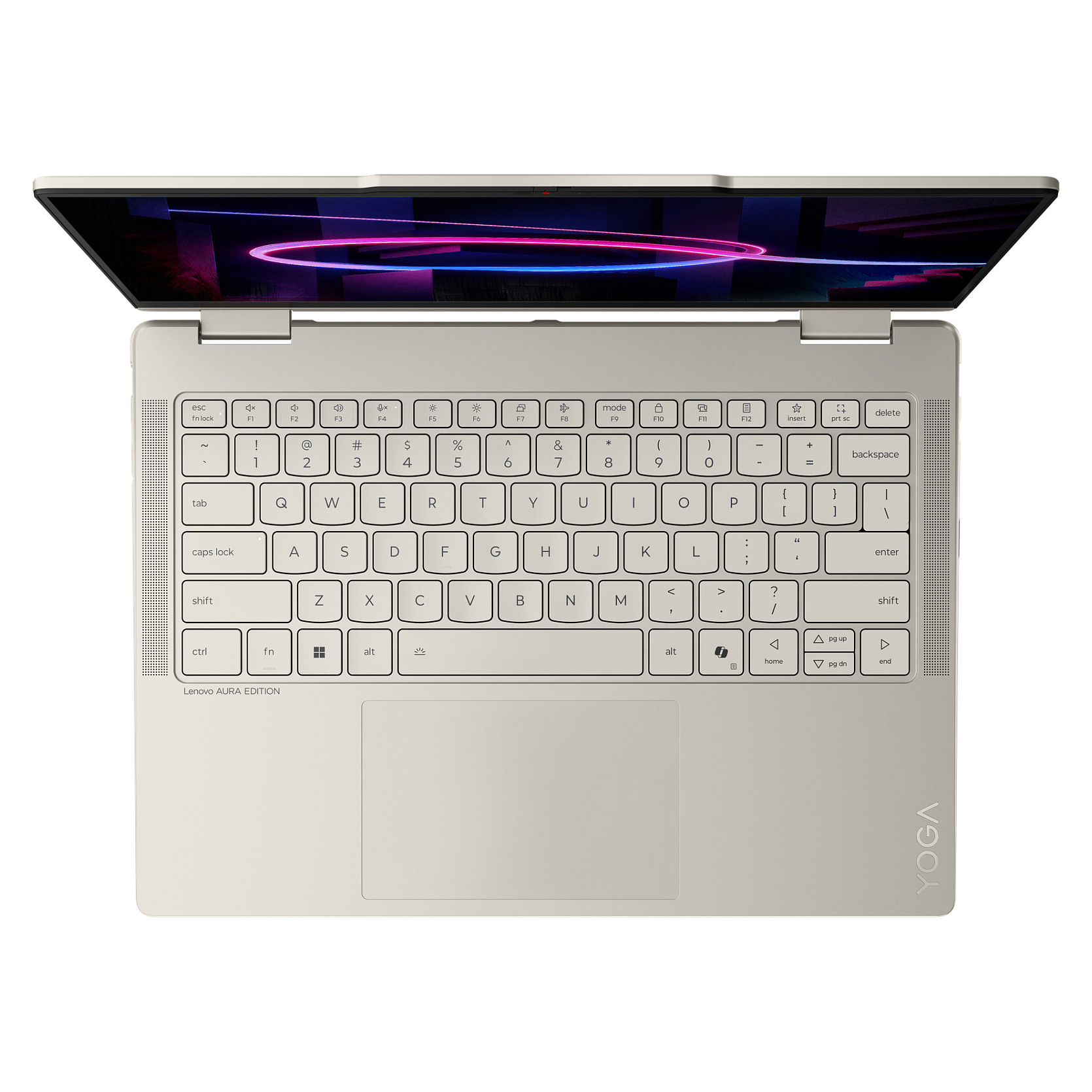 Laptop Lenovo Yoga 7 14IPH11 2-in-1 Copilot+ / Core Ultra 5 325 / 16GB LPDDR5X / 512GB / 14" WUXGA OLED Touch 60Hz / Intel Graphics - Zezë/Hiri - 9