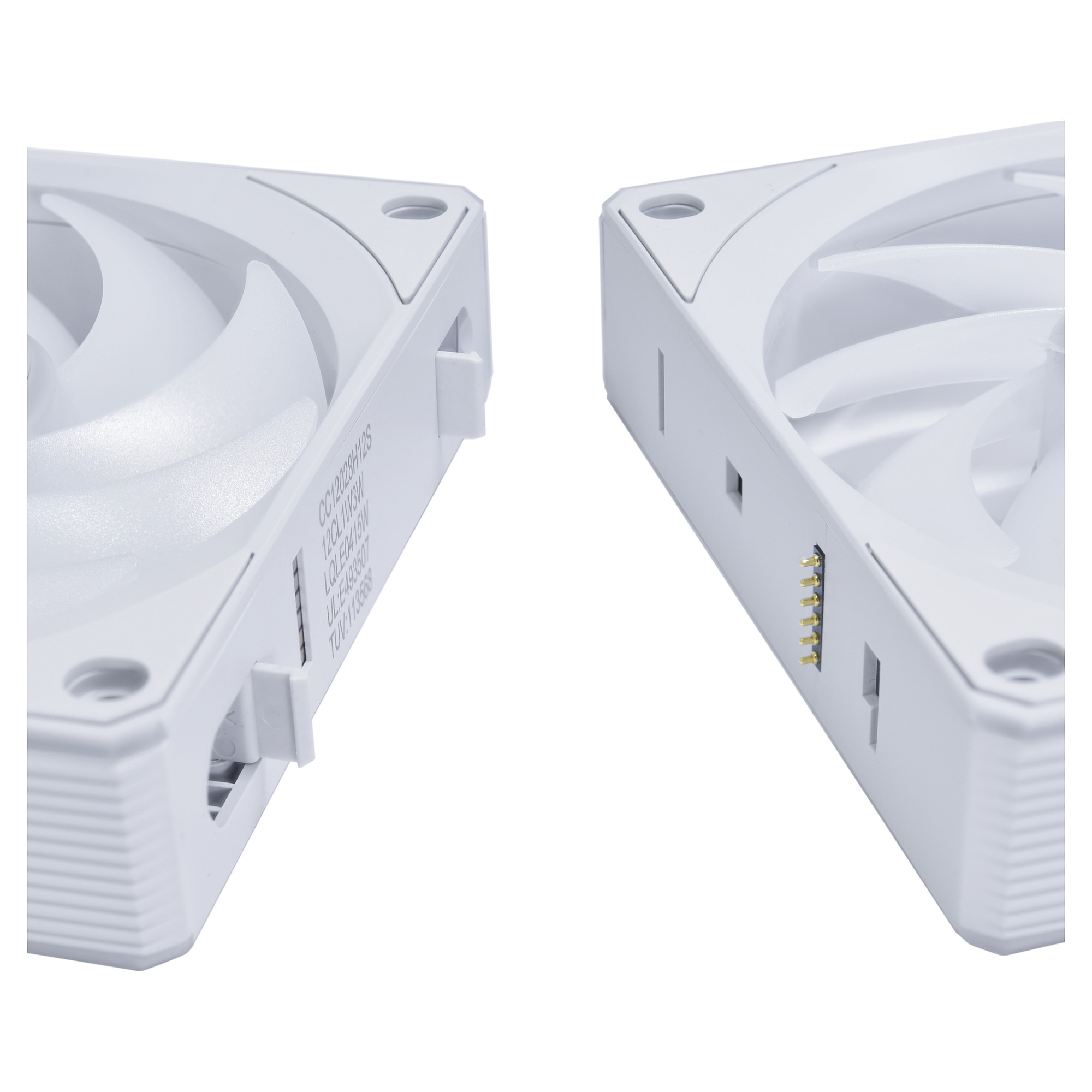 Ftohës për Kasë Lian Li UNI FAN CL Wireless / 120mm / 250-2150 RPM / ARGB / PWM / 3-Pack – Bardhë - 11