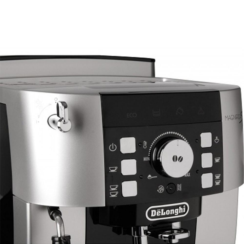 Aparat për kafe De’Longhi / Fully Automatic / 15 Bar / 13 Nivele Bluajtjeje / 1.8L / 250g – Zezë/Hiri - 4
