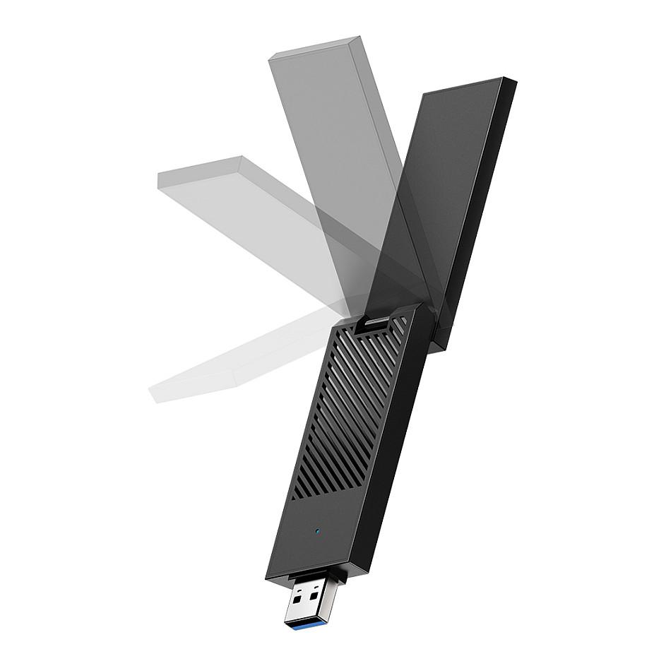 Cudy WU5400 AX5400 Wi-Fi 6E Tri-Band USB 3.0 574+2402+2402Mbps – E Zezë - 4