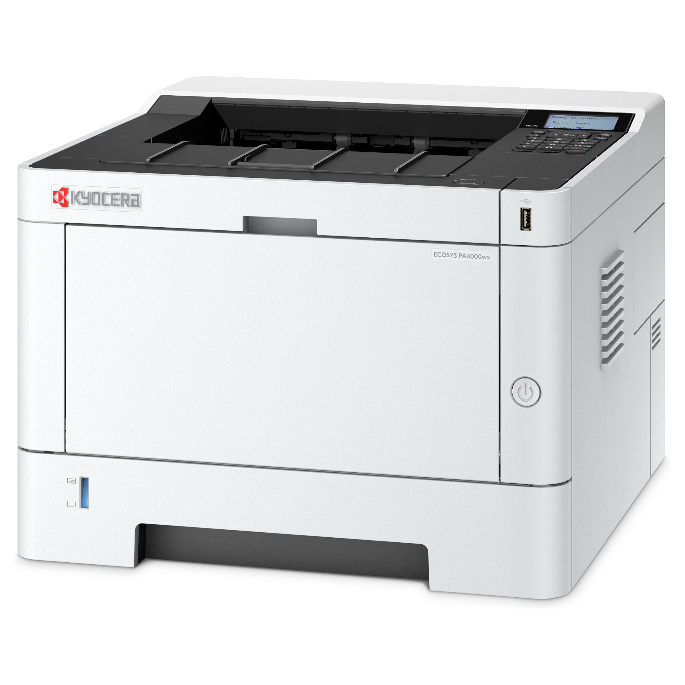 Printer Laser KYOCERA ECOSYS PA4000wx / Laser / A4 / 1200 × 1200 DPI / Duplex - Zezë/Bardhë - 3