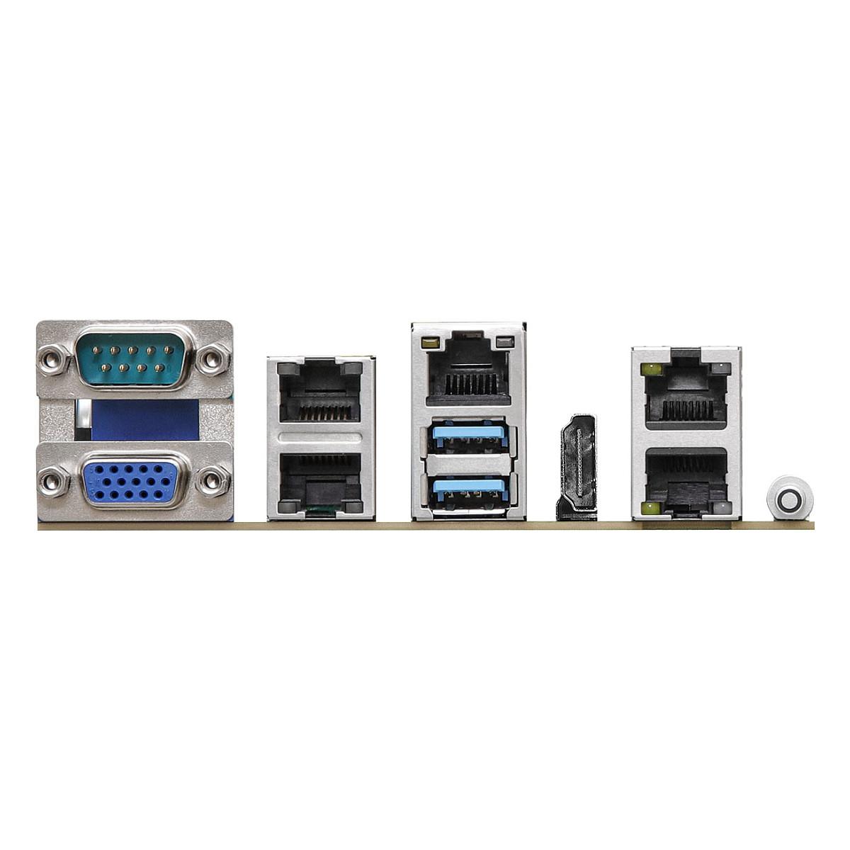Pllakë Amë ASRock Rack X570D4U-2L2T/BCM, AM4, X570, DDR4 ECC/Non-ECC, mATX, 4× DIMM, Dual M.2, 8× SATA III, Dual 10GbE LAN, Dual Gigabit LAN, IPMI - 4