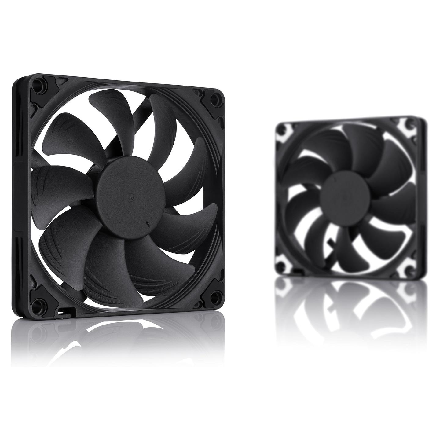Ftohës për Kasë Noctua NF-A9x14 HS-PWM chromax.black.swap, 92mm, PWM, 2500 RPM – Zezë - 4