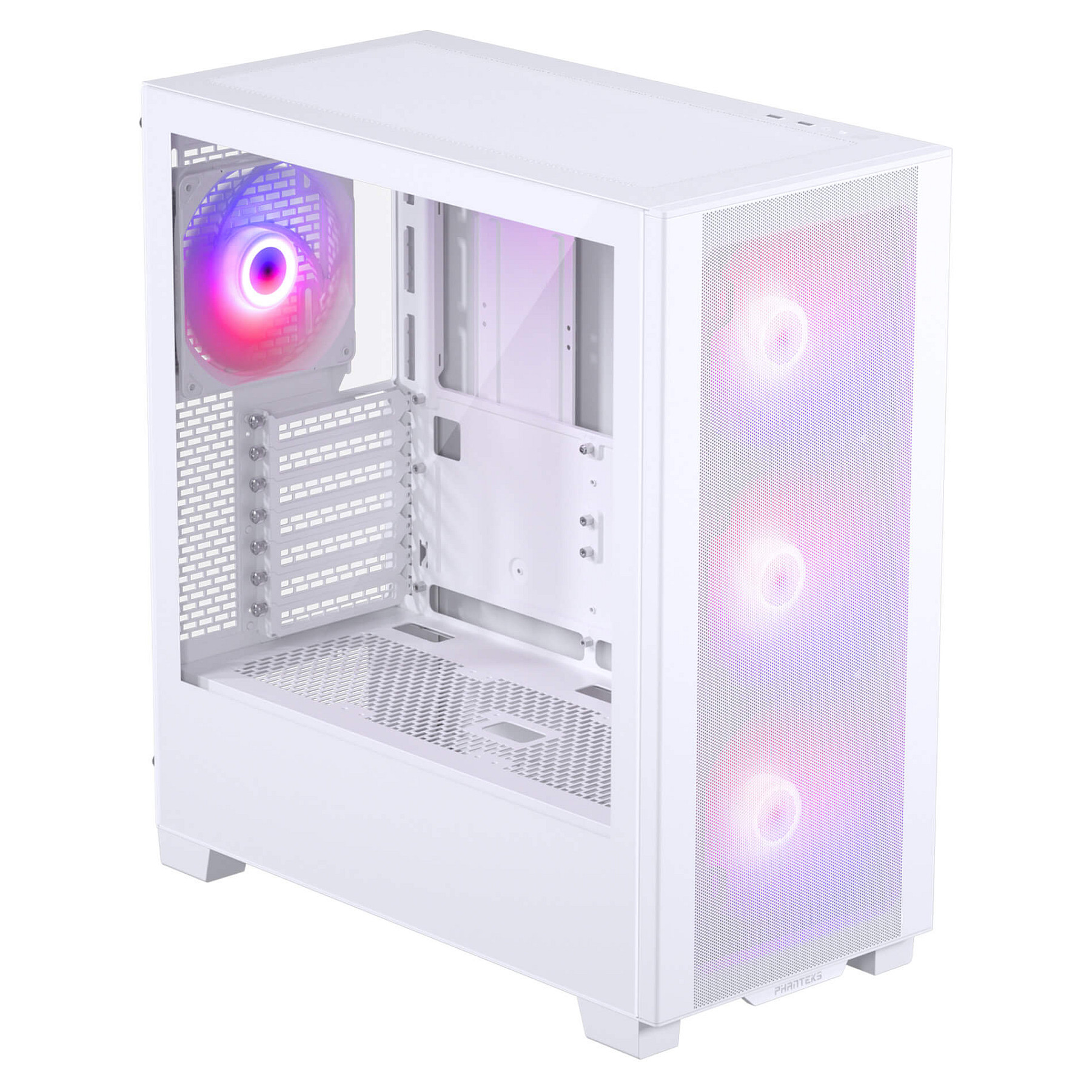 Kasë Phanteks XT Pro Ultra / Midi Tower / E-ATX / 4x 140mm D-RGB Fan / Tempered Glass - Bardhë - 10
