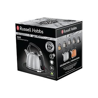 Çajnik Elektrik Russell Hobbs K65 Anniversary 25860-70, 1.2L, 2400W, Zierje e Shpejtë, 360°, Çelik Inox – Argjend - 3