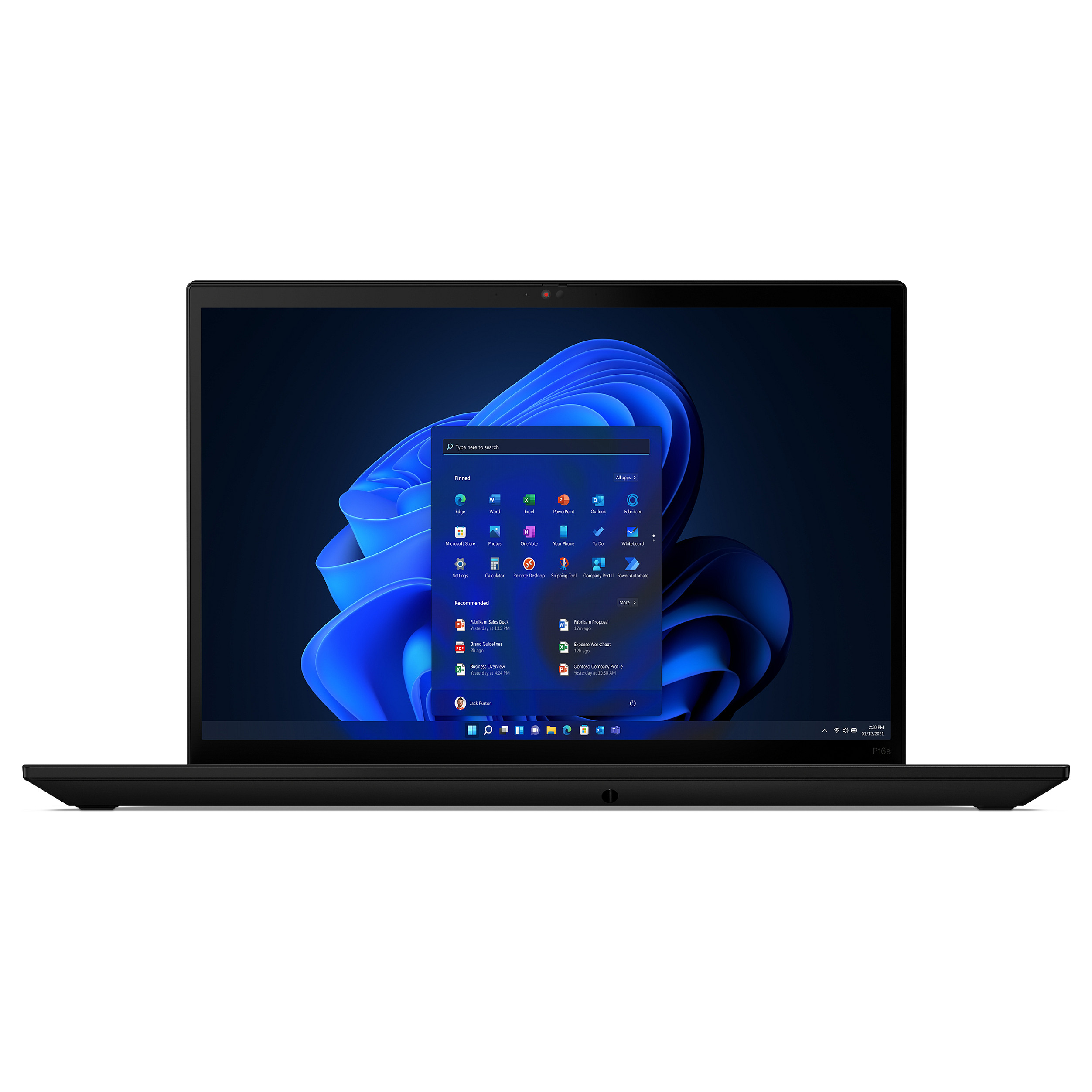Laptop Lenovo ThinkPad P16s Gen 2 / Ryzen 7 PRO 7840U / 32GB LPDDR5x / 1TB / 16" WUXGA (Full HD+) IPS Touch / AMD Radeon 780M - Zezë - 2