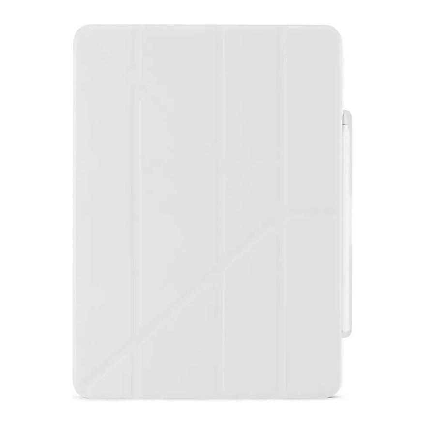 Aksesorë për tablet Pipetto Origami No3 / iPad Pro 13" M4/M5 / Folio Case / Stand / Apple Pencil Holder – Bardhë - 4
