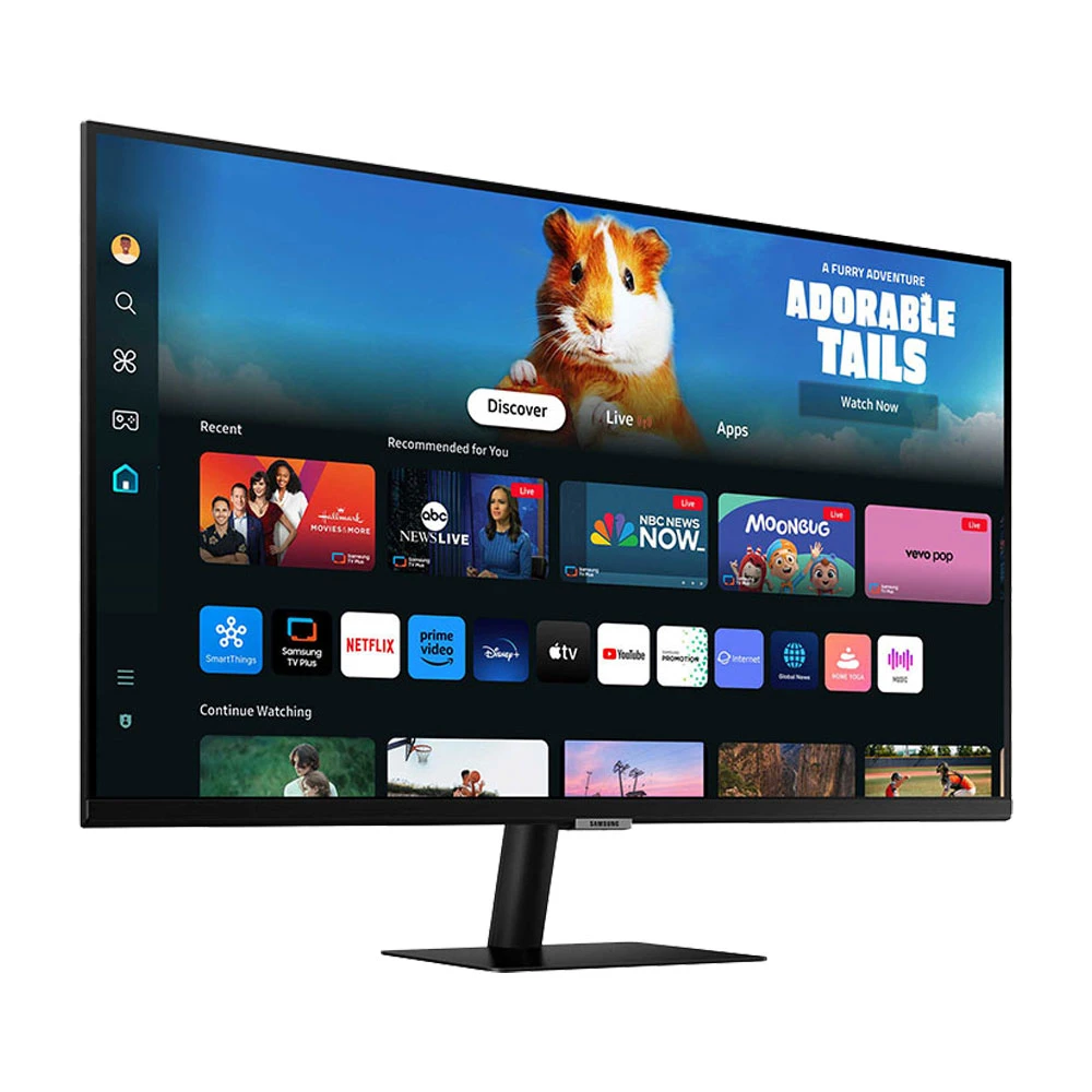 Monitor Samsung Smart Monitor M5 LS27DM500EUXDU / 27" / Full HD VA / 60Hz / 4ms / 2×HDMI+USB Hub - Zezë - 2