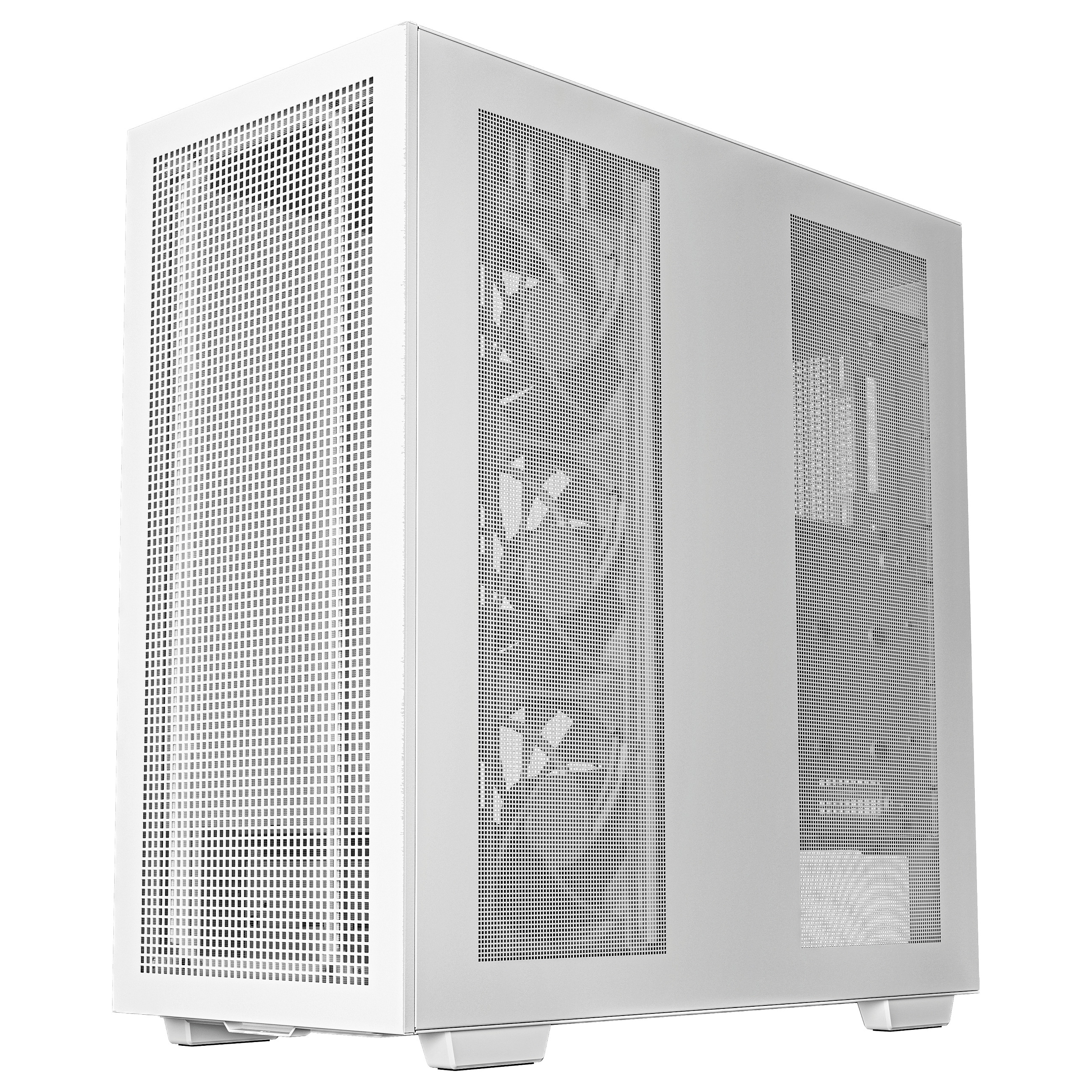 Kasë PC DeepCool Morpheus / Tower / E-ATX / 3x 120mm + 3x 140mm + 2x 180mm + 2x 200mm Fan Support / Tempered Glass / 420mm Radiator / ARGB / Digital Display - Bardhë - 9