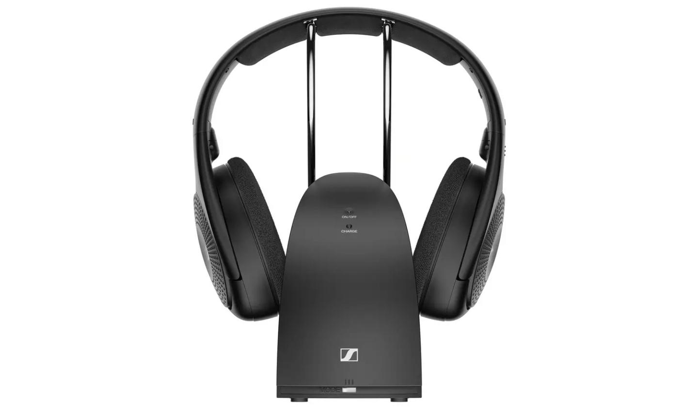 Kufje pa kabllo Sennheiser RS 120-W / Bluetooth LE Audio / 30mm / 60m / 20 orë / 3.5mm - Zezë - 2