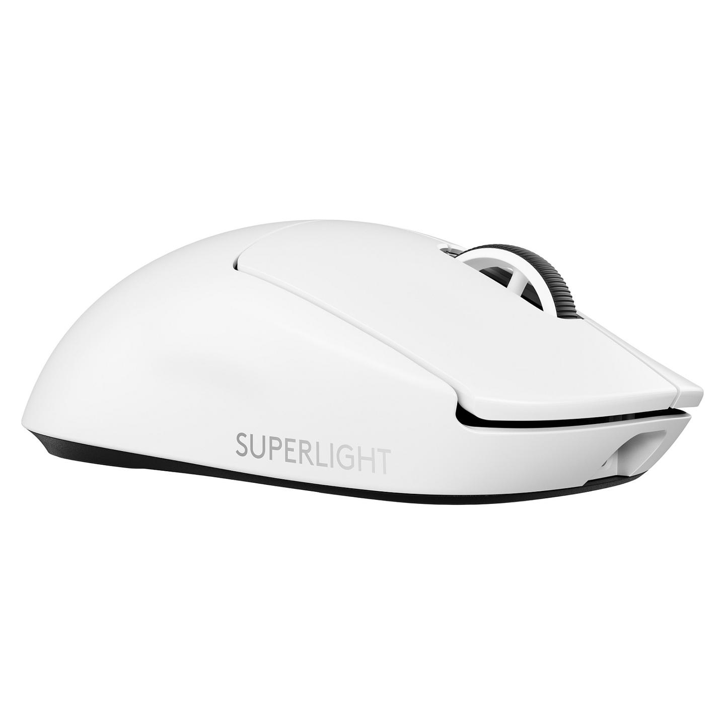 Maus Gaming Logitech G PRO X Superlight 2 LIGHTSPEED / Wireless / HERO 2 / 32,000 DPI / 5 Butona / LIGHTFORCE - Bardhë - 6