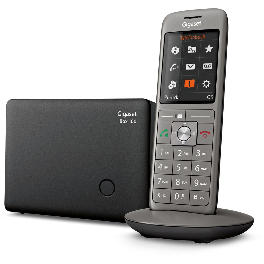 Telefon i thjeshtë Gigaset CL660 / 2.4" / DECT & Hands-Free - Zezë - 3