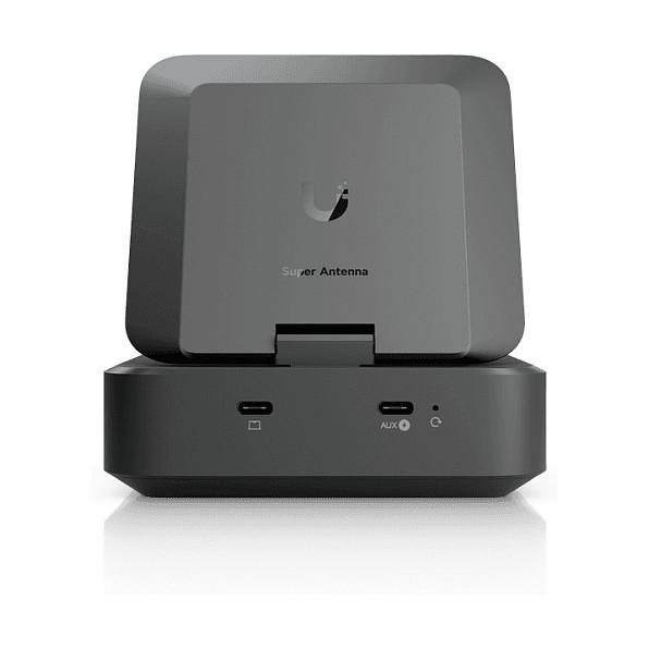 Ubiquiti UniFi AirWire, Adapter Wireless Wi-Fi 7, STR MLO, Dual-Band 5 GHz dhe 6 GHz, Shpejtësi deri në 5.8 Gbps, USB-C, 5 Gigabit Ethernet – Zezë - 4