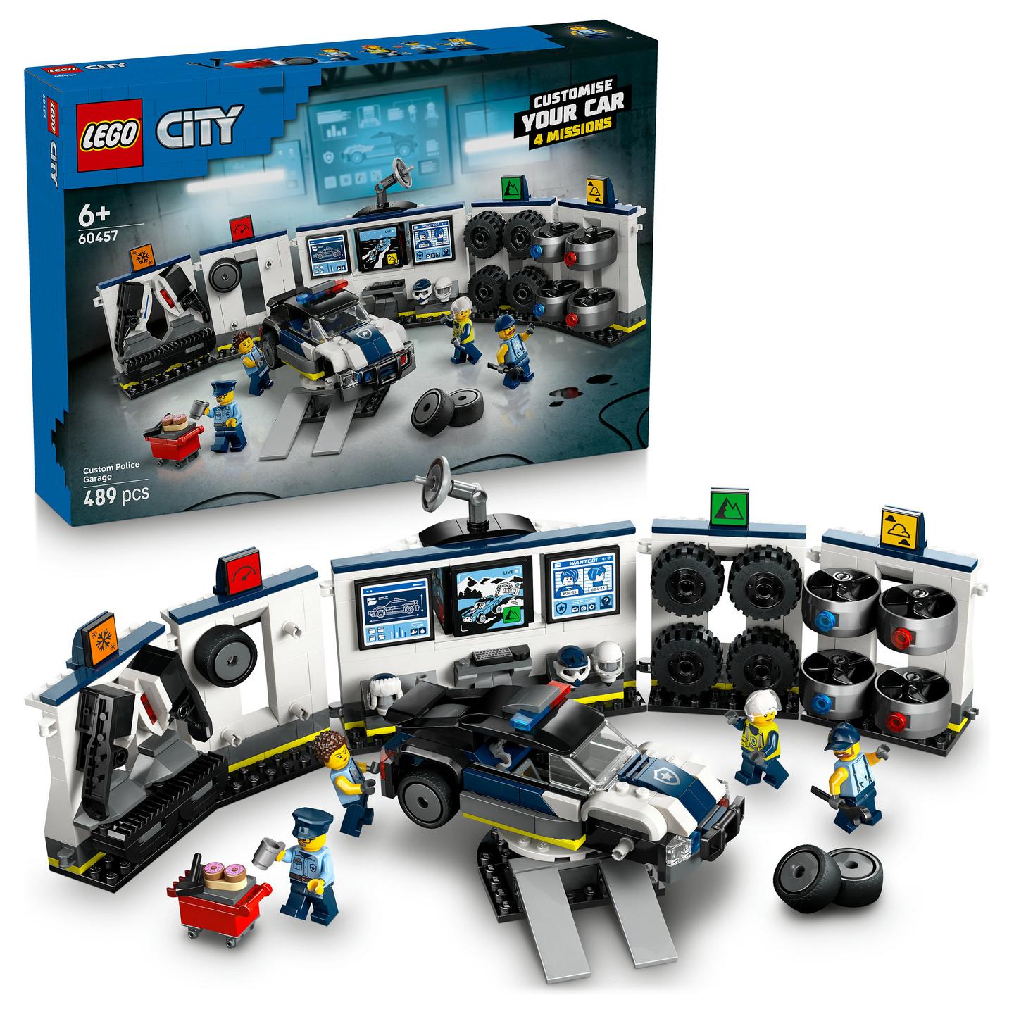 LEGO City Custom Police Car Garage 60457 - 14