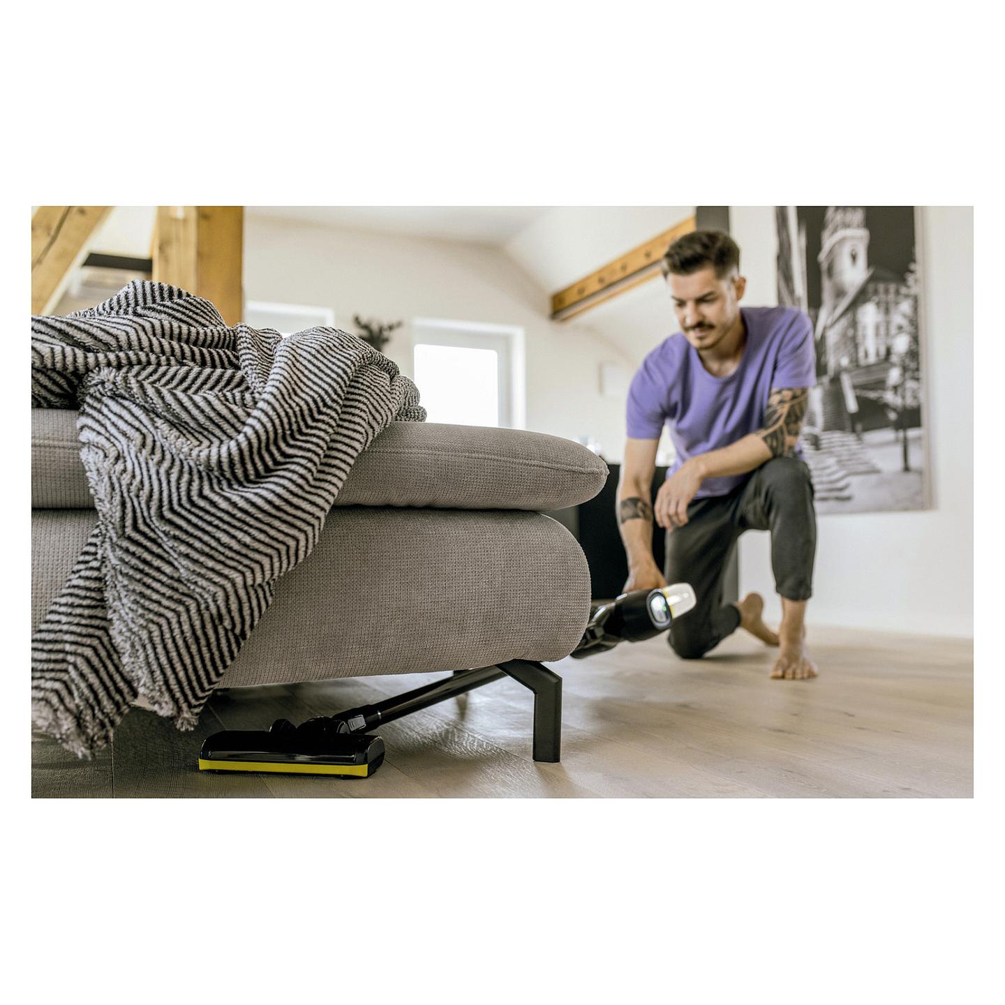 Fshesë me vakum Kärcher VC 4 Cordless myHome / 21.6V / 30 min / 0.65L - Zezë/Verdhë - 6