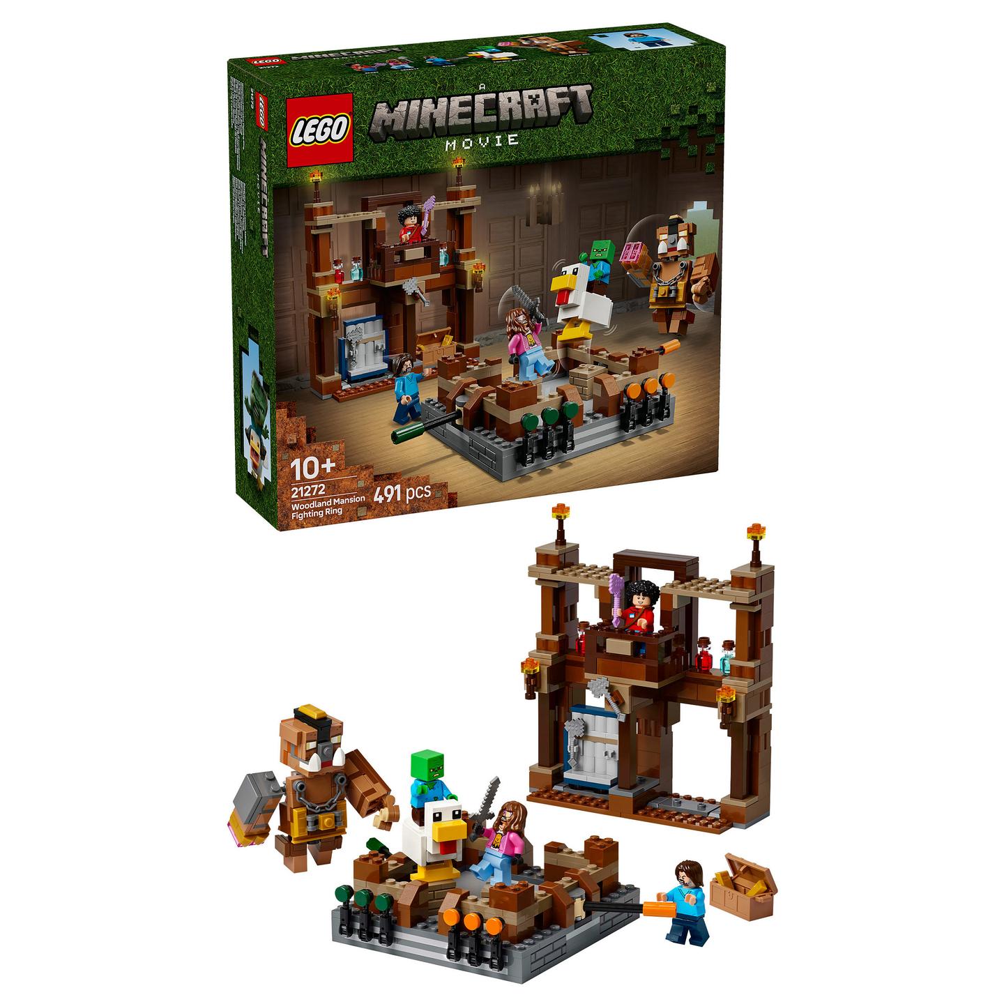LEGO Minecraft Woodland Mansion Fighting Ring - 3