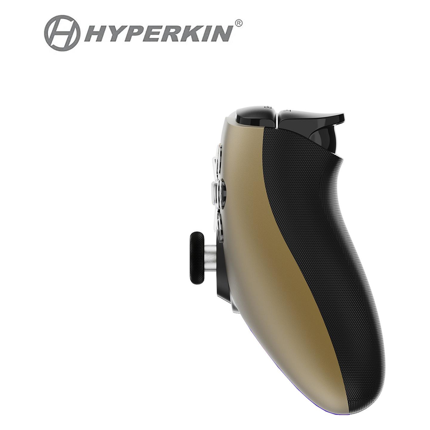 Kontroller për PC / Xbox Hyperkin The Competitor / Wired / Hall Effect / 2 Butona të Programueshëm – Ari/Zezë - 6