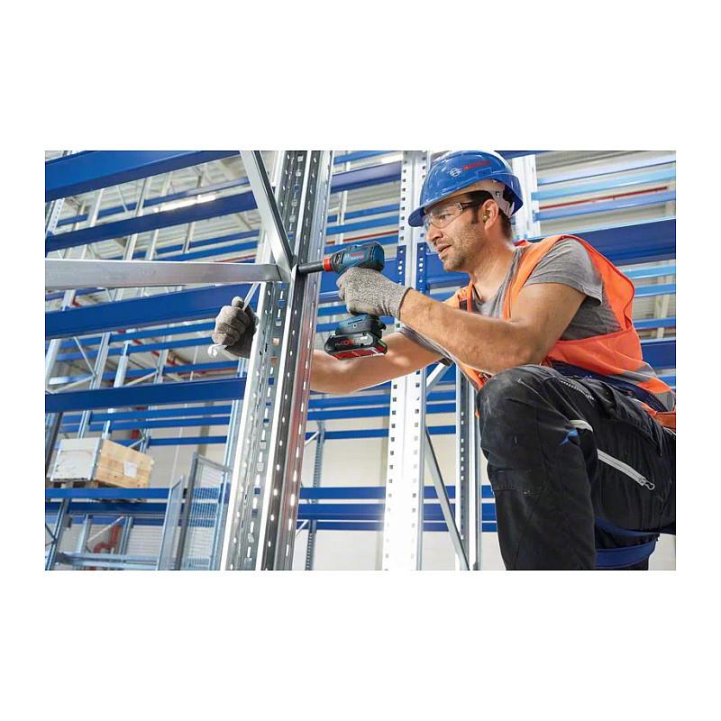 Vidator me Goditje dhe Çelës me Bateri Bosch GDX 18V-200, 18V, 200Nm, 350Nm Çlirim, Brushless - Blu/Zezë - 5
