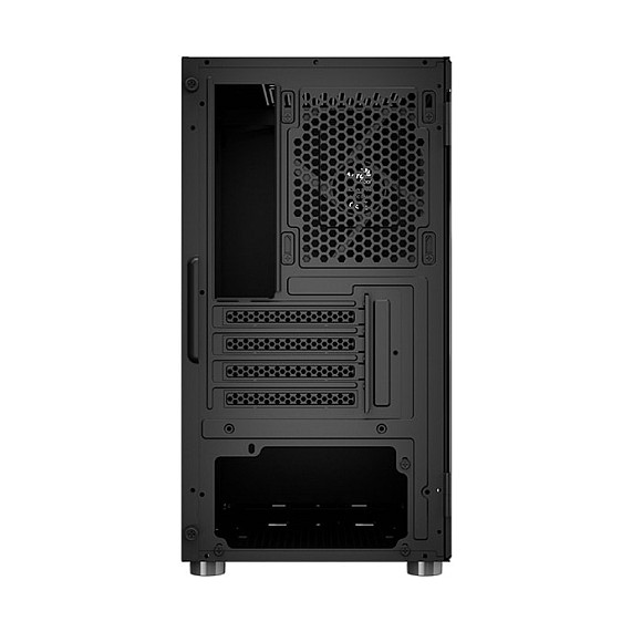 Kasë PC Aerocool CS111 / Mini Tower / Micro-ATX + Mini-ITX / 1x 120mm Rear Fan / 2.5"/3.5" HDD - Zezë - 3