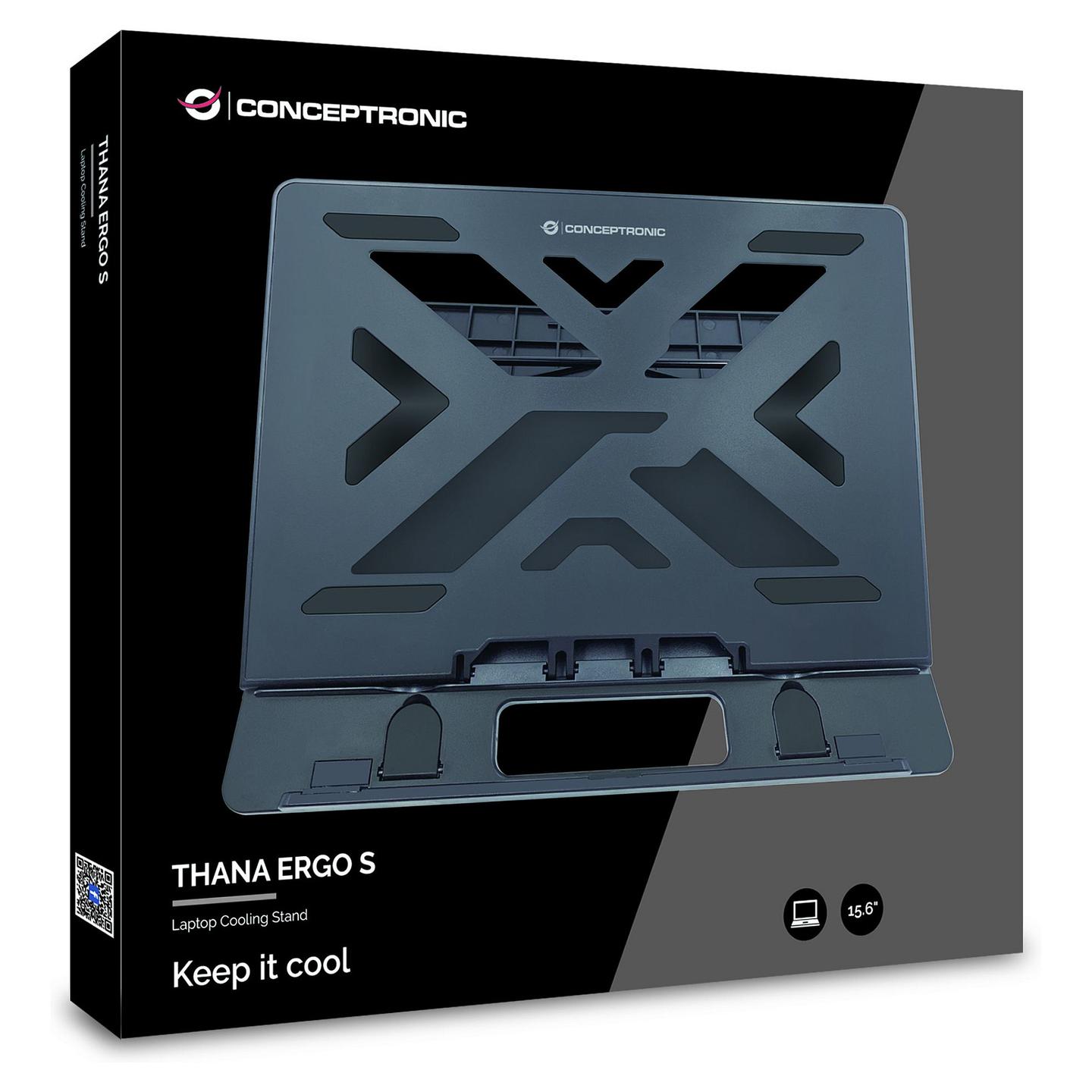 Ftohës për Laptop CONCEPTRONIC ERGO deri 15.6" / 50kg - Zezë - 3
