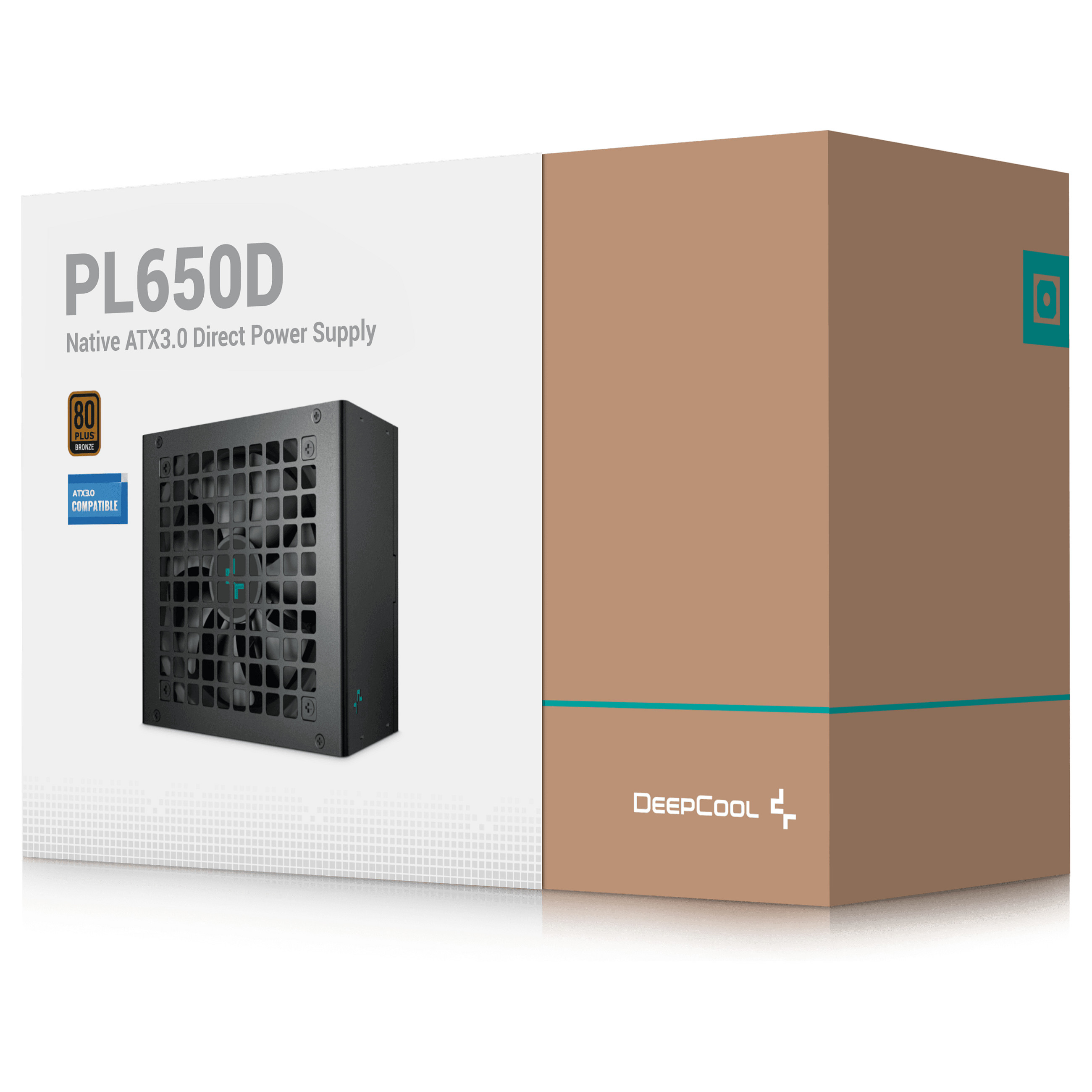 Furnizues Energjie DeepCool PL650D / 650W / ATX 3.1 / 80 PLUS Bronze / Non-Modular - Zezë - 9
