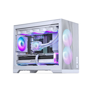 Kasë Phanteks XT M3 / Mini Tower / Micro-ATX / 3x 120mm D-RGB Fan / Tempered Glass - Bardhë