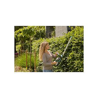 Gërshërë Elektrike për Gardh me Bateri GARDENA ComfortCut 50/18V P4A, 18V, 50cm, 20mm, Ready-To-Use Set - Hiri/Blu - 4