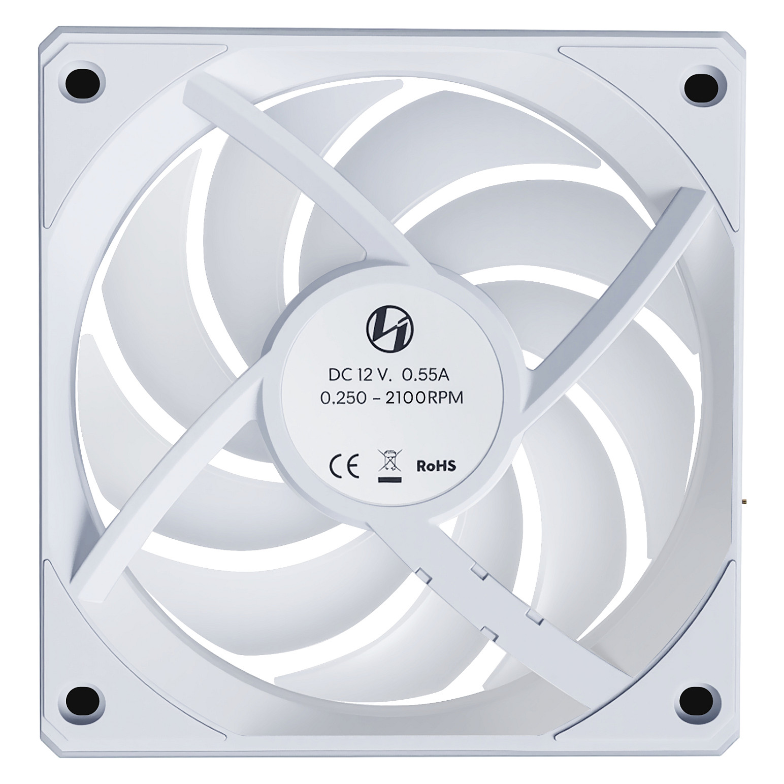 Ftohës për Kasë Lian Li UNI FAN CL120 Wireless / 120mm / 250-2100 RPM / ARGB / PWM / Reverse / 3-Pack – Bardhë - 3